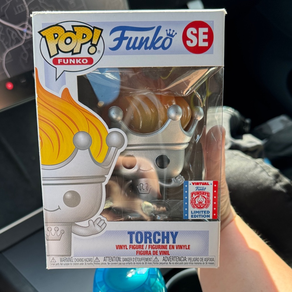 Funko Pop SE Torchy with Fiery Crown